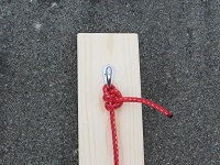 Knoten: Halbe Schläge Knoten: Halbe Schläge